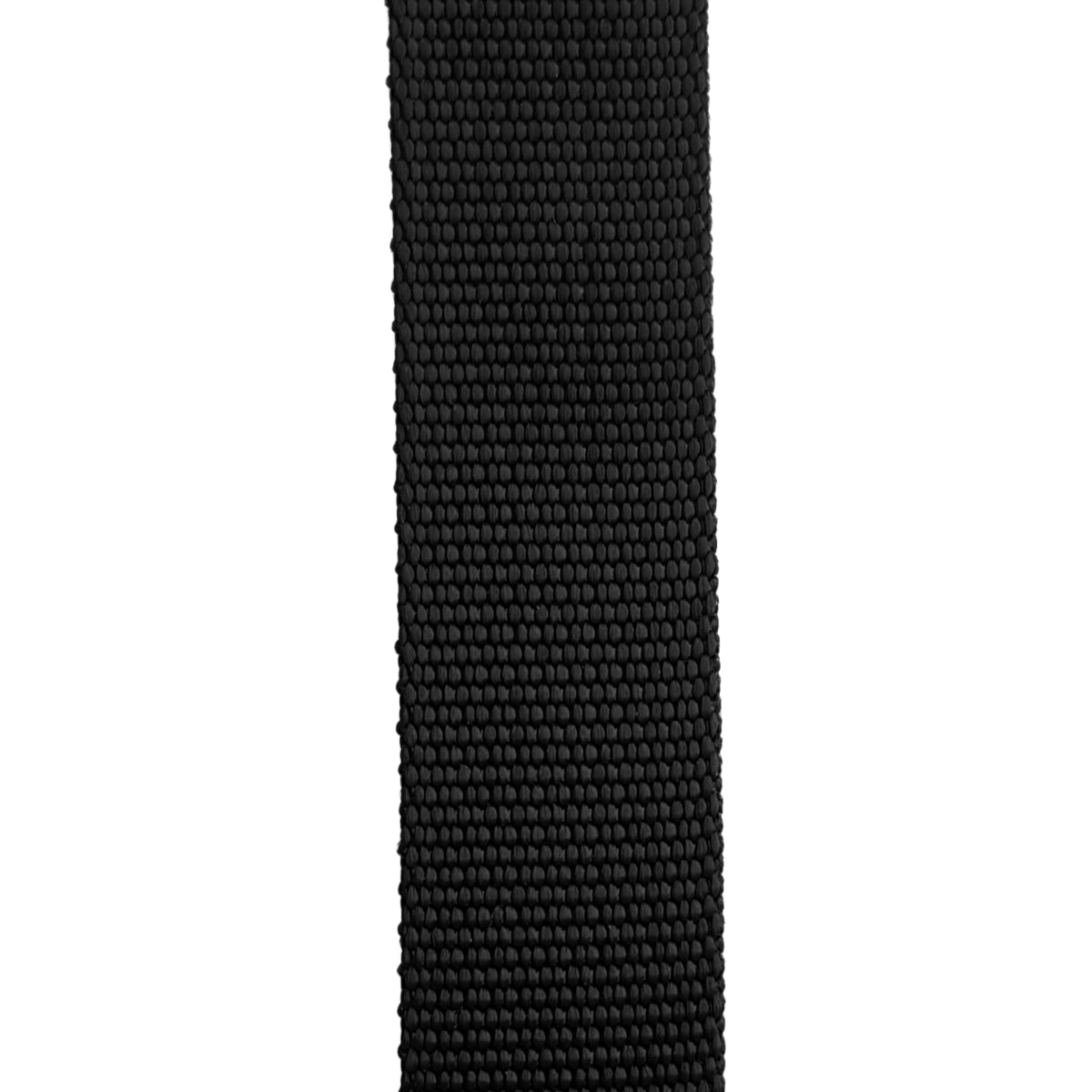 Black nylon shop webbing